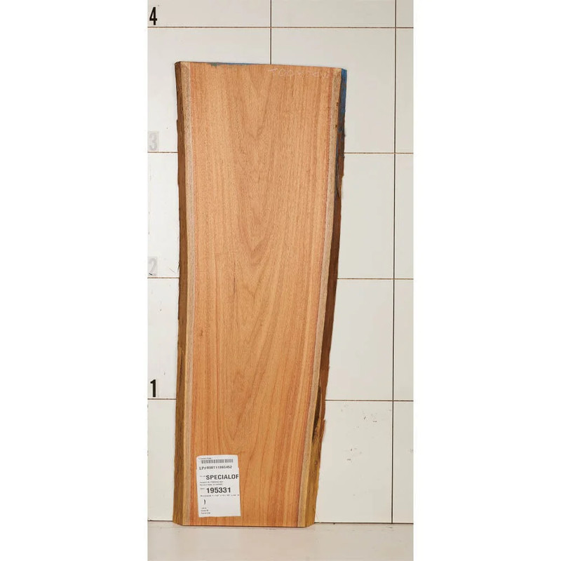 Macacauba Wood Slab - Thickness:1-1/4" - Width:15-1/2" - Length:44"